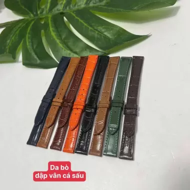 Dây Đồng Hồ Da Bò Cao Cấp