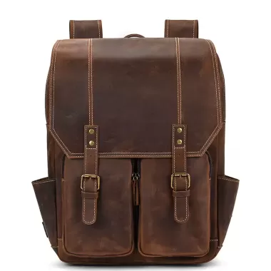 Balo nam công sở da bò sáp B354