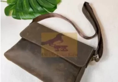 Túi Ipad Da Bò Sáp