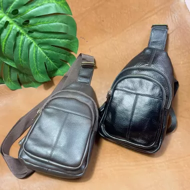 Túi Đeo Chéo Da Bò Giá 300K