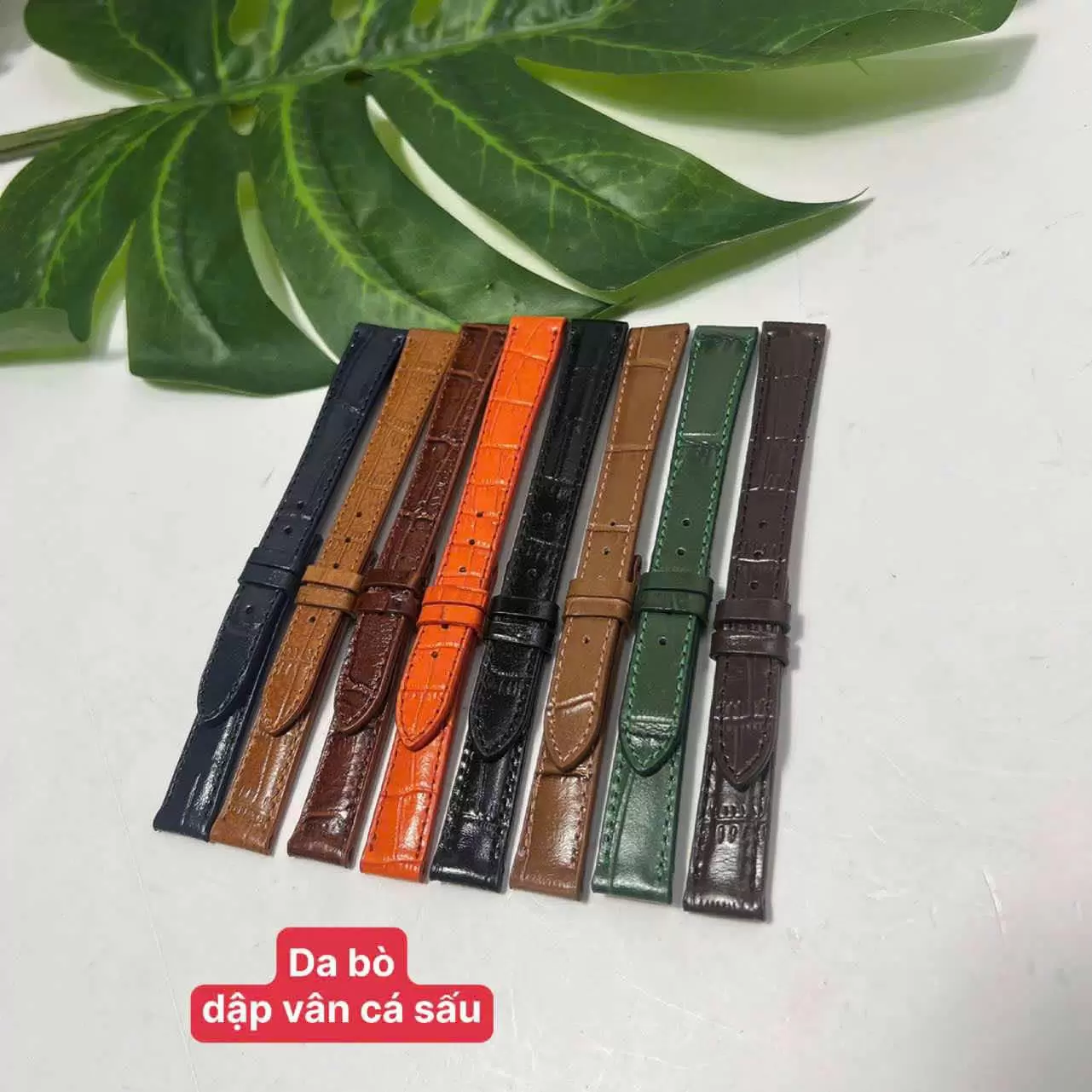 Dây Đồng Hồ Da Bò Cao Cấp