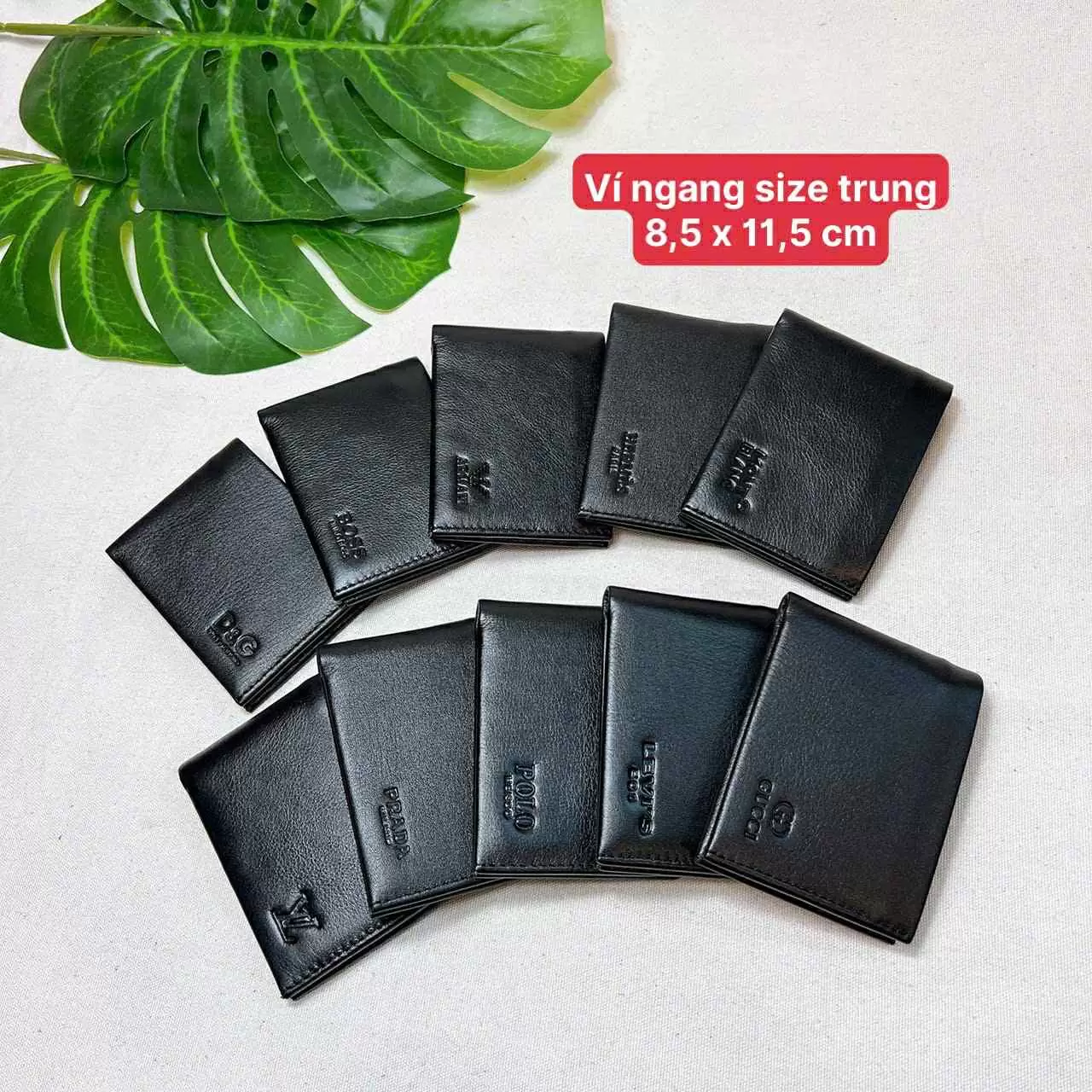 Ví Nam Da Bò Kèm Hộp