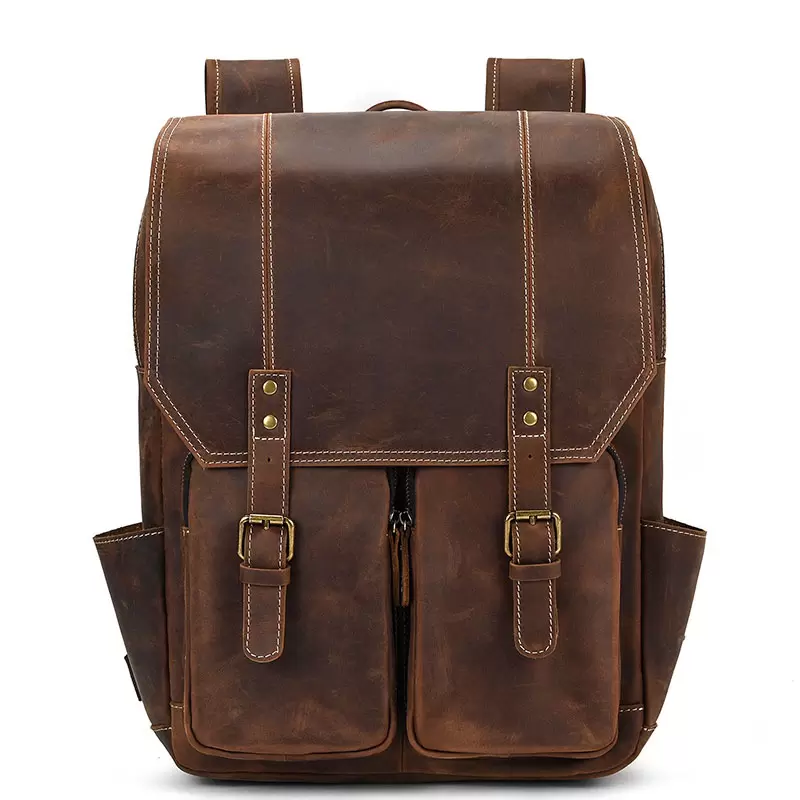 Balo nam công sở da bò sáp B354