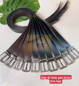 Dây Nịt Da Italy Bản 4F