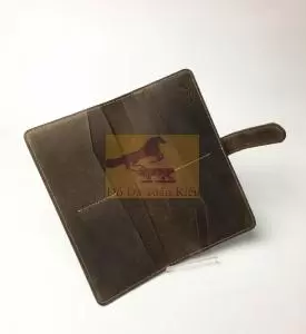 Ví Da Bò 2 Gấp Dài 